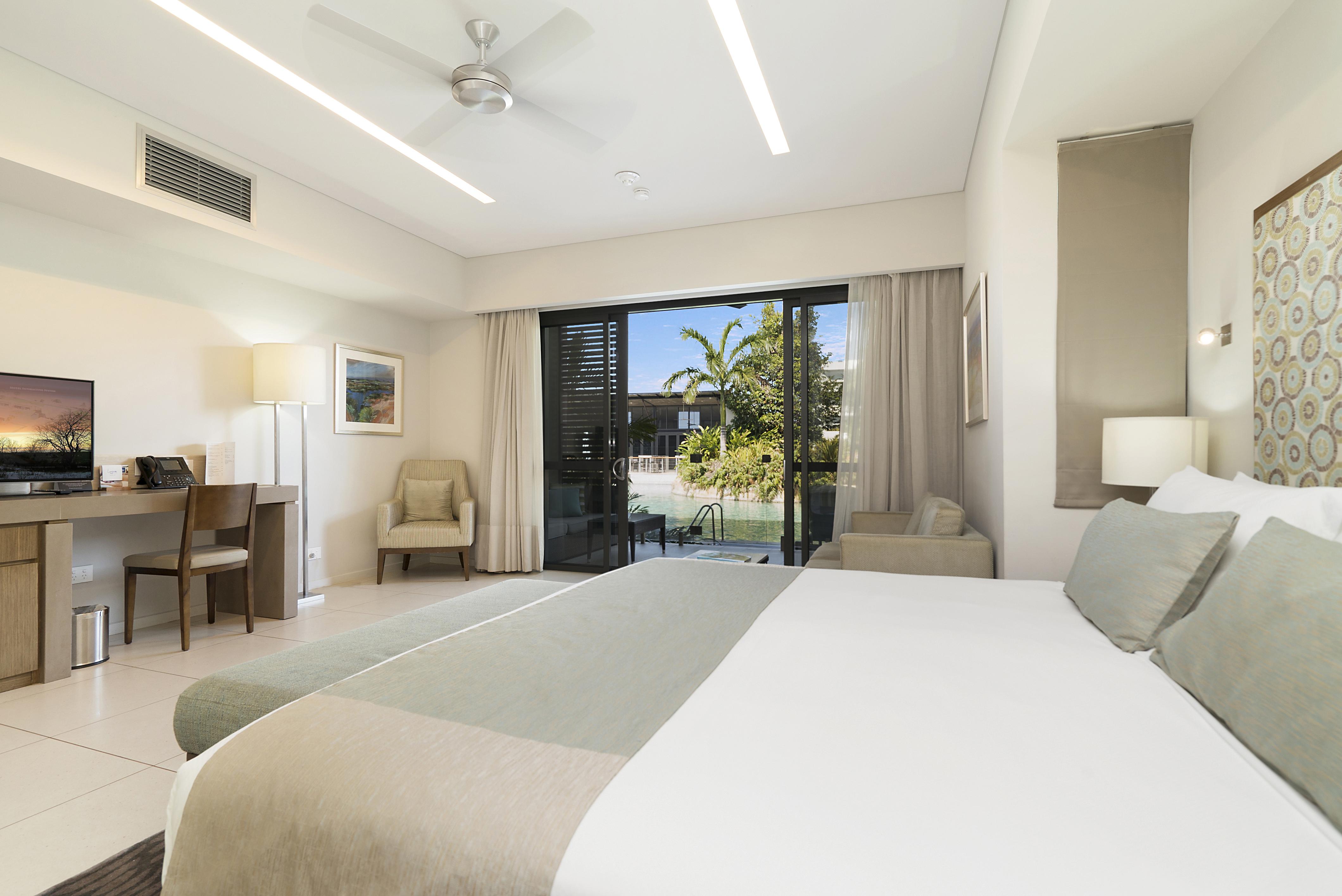 مندل بيتش كاسينو ومنتجع داروين المظهر الخارجي الصورة A room at the hotel
