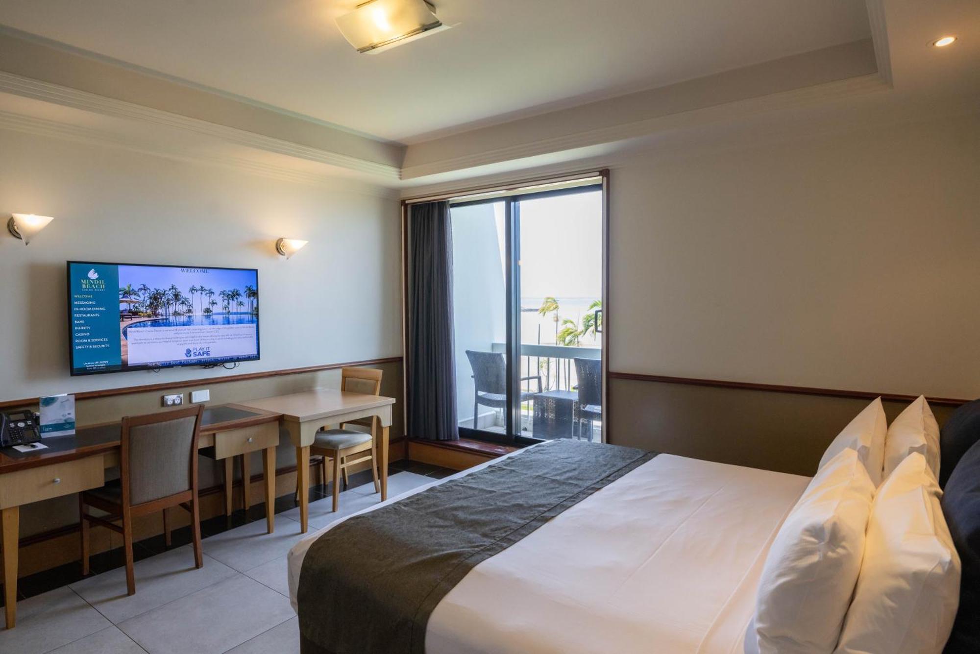 مندل بيتش كاسينو ومنتجع داروين المظهر الخارجي الصورة A room at the hotel